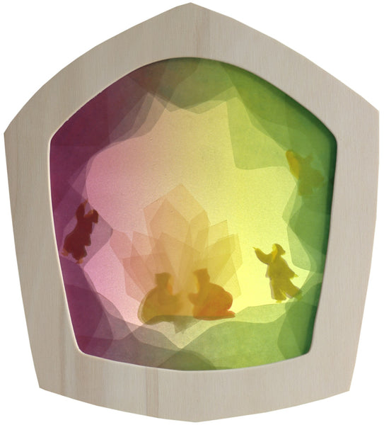 Zwergenhöhle-Transparent ein ideales Geschenk zum Kindergeburtstag.